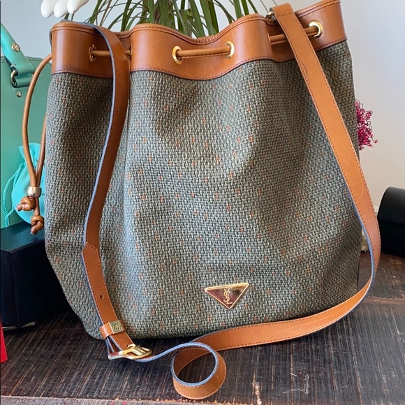 Yves Saint Laurent Bags Authentic Vintage Ysl Bucket Bag Poshmark
